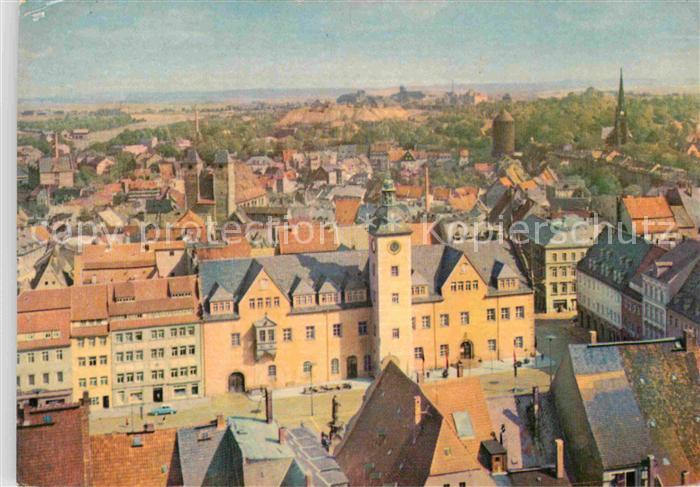 Freiberg Sachsen Blick vom Petriturm