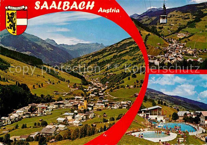 Saalbach-Hinterglemm Panorama Seilbahn Schwimmbad