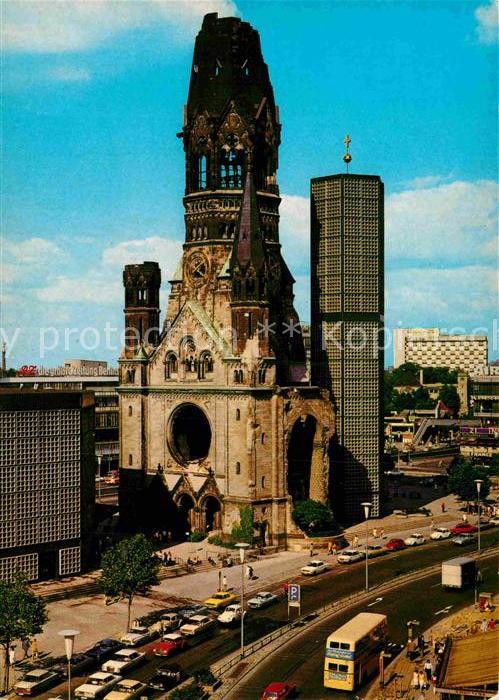 BERLIN  CITY Kaiser Wilhelm Gedaechtniskirche