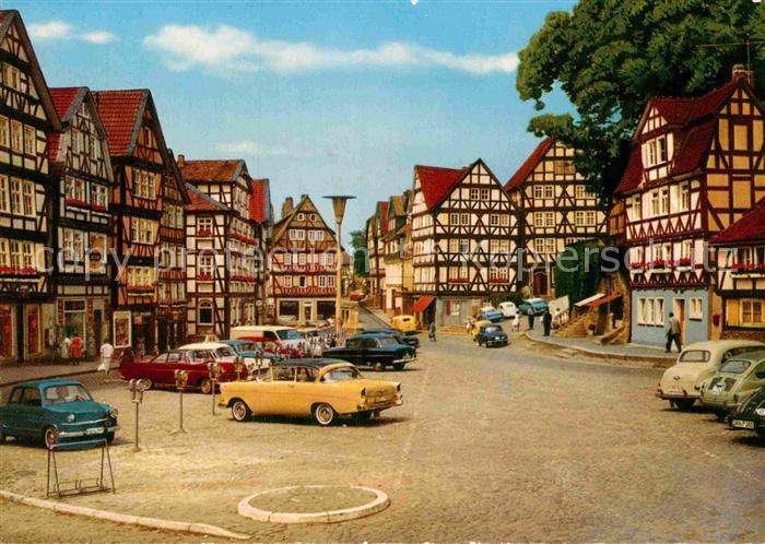 Homberg Efze Fachwerkkleinod Marktplatz