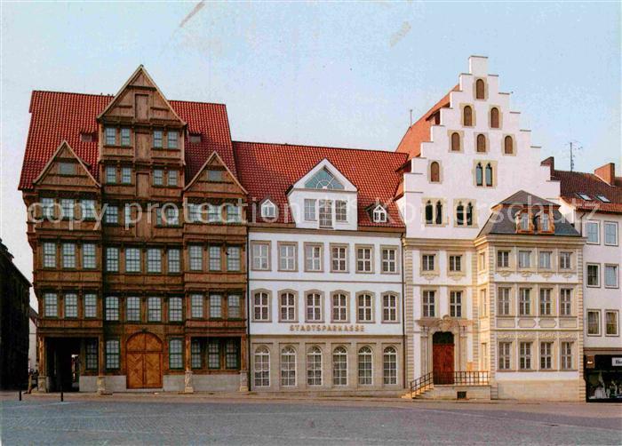 HILDESHEIM  CITY Marktplatz mit Wedekindhaus