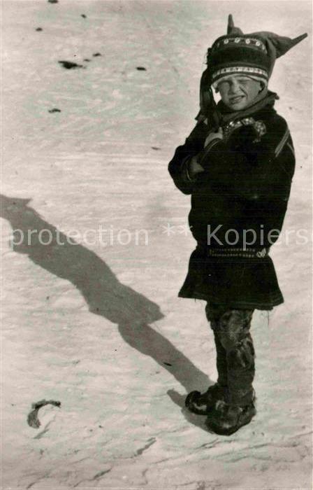 Oslo Norwegen Kleiner Junge in Tracht