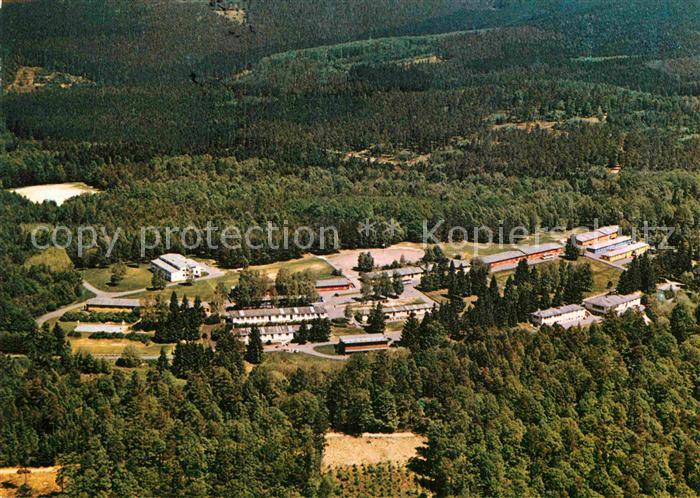 Bad Orb Fliegeraufnahme Frankfurter Schullandheim Wegscheide