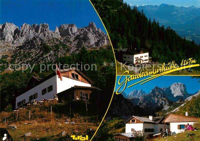 Going Wilden Kaiser Tirol Gaudeamushuette Ellmauer Tor Karlspitze Toerlspitzen