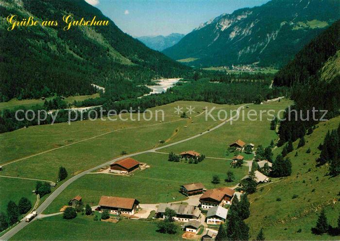 Haeselgehr Fliegeraufnahme Gasthaus Lichtspitze