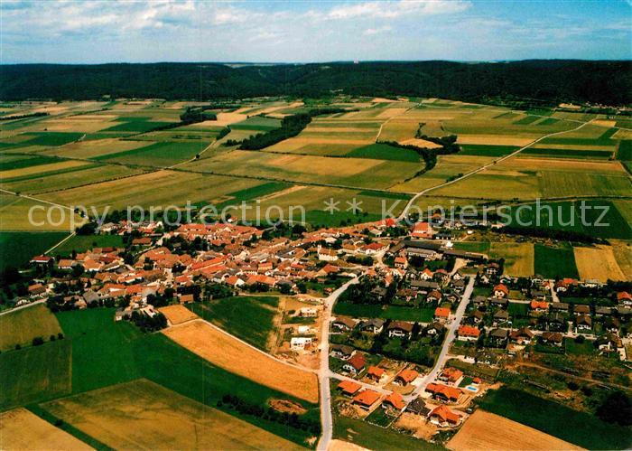 St Bernhard-Frauenhofen Fliegeraufnahme Kaufhaus Tabad-Trafik Aloisia Pfaffenede