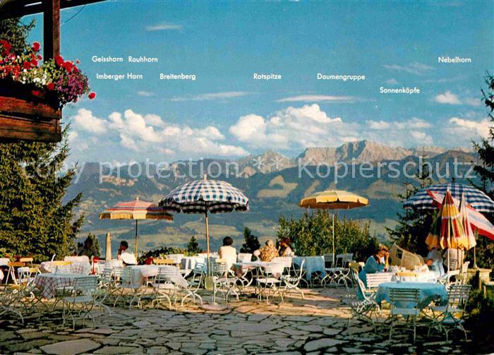 Sonthofen Oberallgaeu Kur- und Sporthotel Allgaeuer Berghof