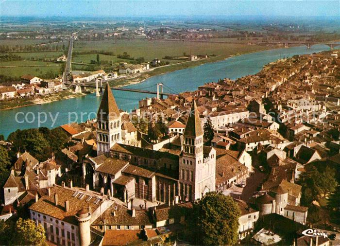 Tournus Fliegeraufnahme Loirepartie