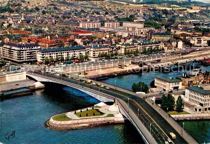 Rouen Fliegeraufnahme Pont Pierre Corneille