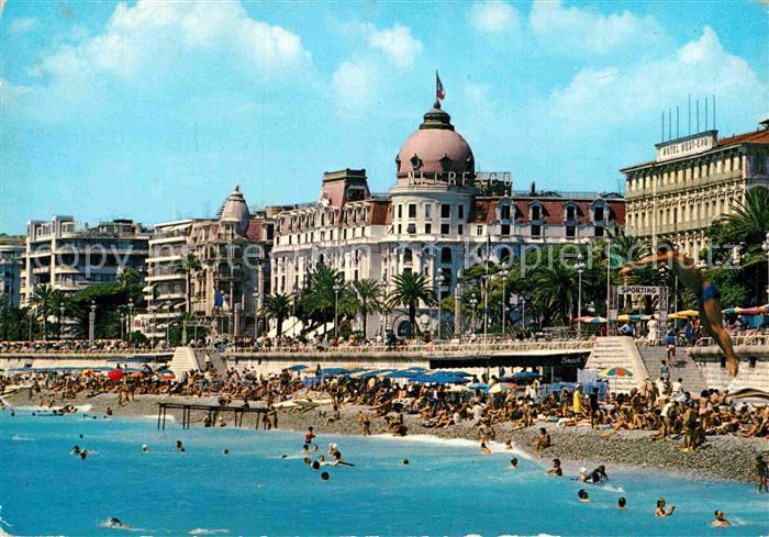 Nice Alpes Maritimes Plage Hotel Negresco