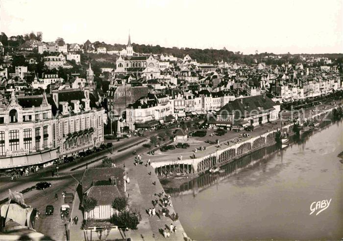 Trouville-sur-Mer Fliegeraufnahme La Reine des Plages
