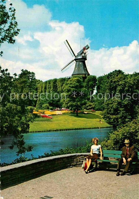 BREMEN  CITY Windmuehle am Wall