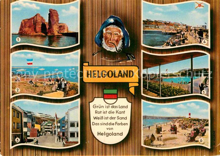 Helgoland Reede Nordspitze Lung Wal Duene Landungsbruecke