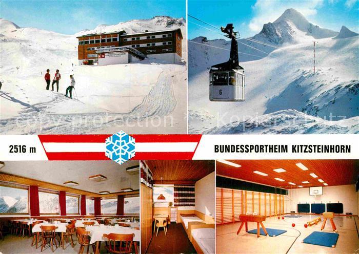 Kitzsteinhorn Bundessportheim Seilbahn Turnhalle
