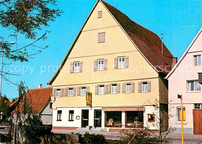 Pfahlbronn Gasthaus Hirsch Baeckerei