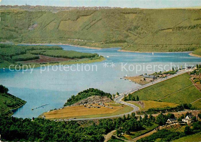 Rurtalsperre Schwammenauel Fliegeraufnahme