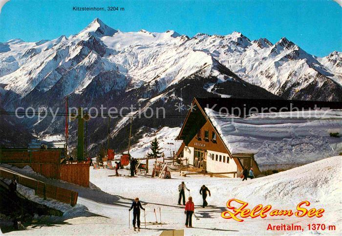 Schuettdorf Zell Areitalm Skigebiet Restaurant Glocknerlift Kitzsteinhorn
