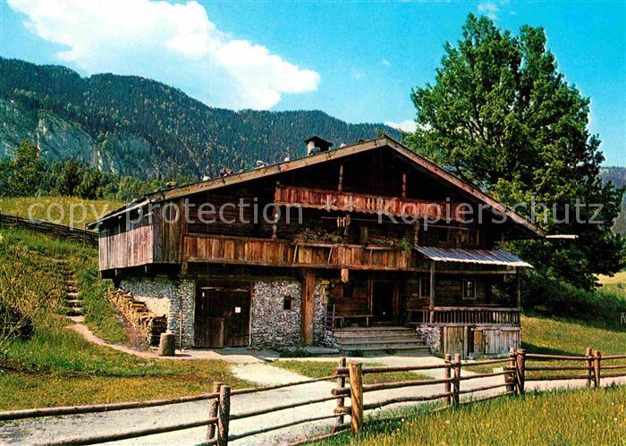 Tirol Merano Museum Tiroler Bauernhoefe Zillertaler-Kleinbauernhof Summarau