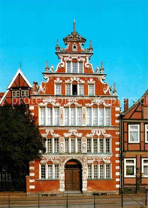 Stade Niederelbe Buergermeister Hintze Haus am alten Hafen mit Barockfassade 161
