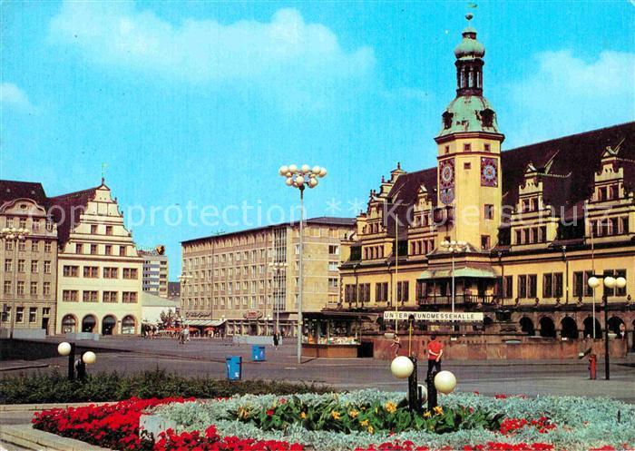 LEIPZIG Sachsen Markt Altes Rathaus