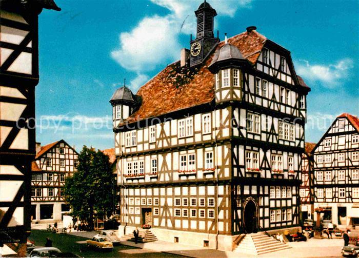 Melsungen Fulda Rathaus Fachwerk