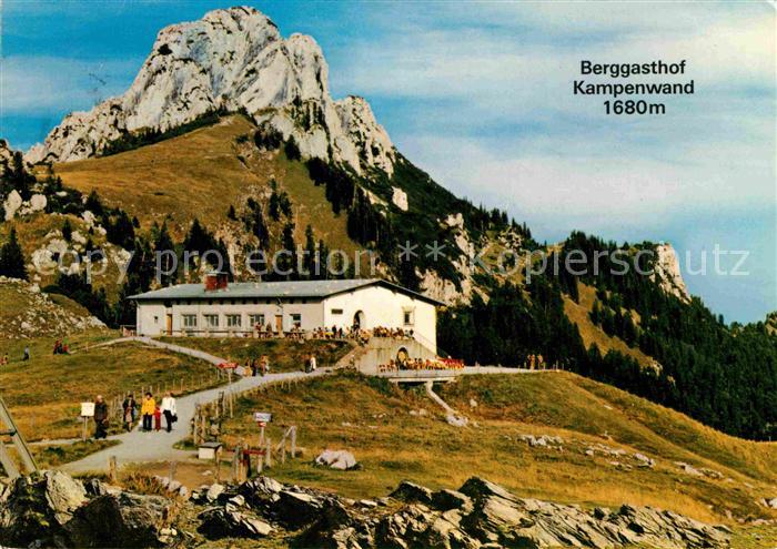 Aschau Chiemgau Berggasthof Kampenwand Bayerische Alpen