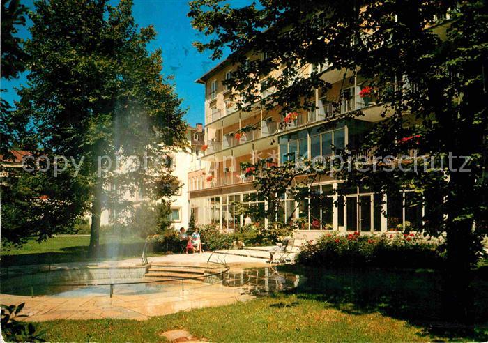 Bad Woerishofen Kurkrankenanstalt Sebastianeum der Barmherzigen Brueder Springbr