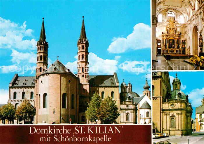 WueRZBURG Bayern Domkirche St Kilian Schoenbornkapelle