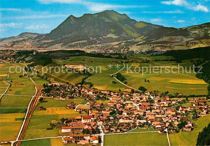 Altstaedten Allgaeu Fliegeraufnahme mit Gruenten