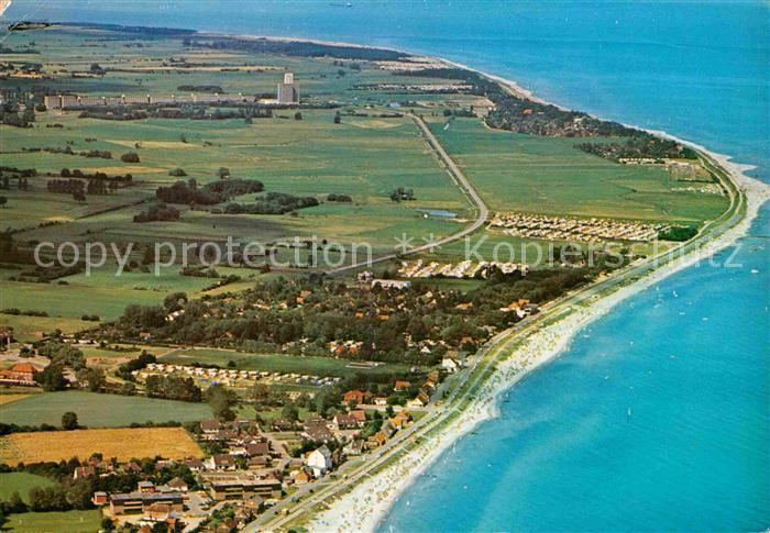 Schoenberger Strand Fliegeraufnahme