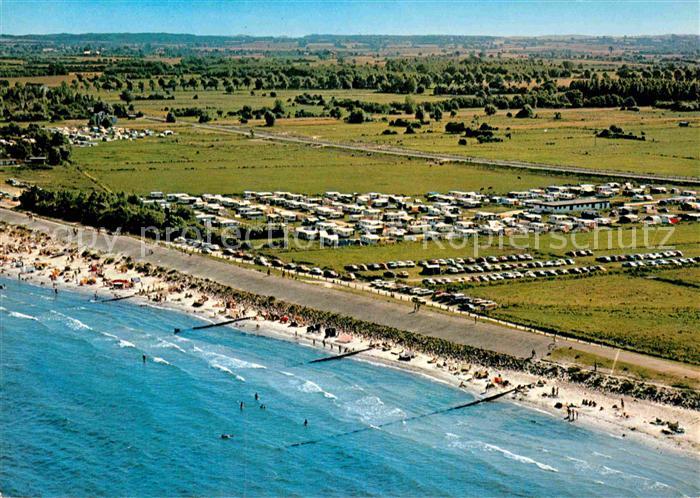 Schoenberger Strand Campingplatz Hasselkrug Fliegeraufnahme
