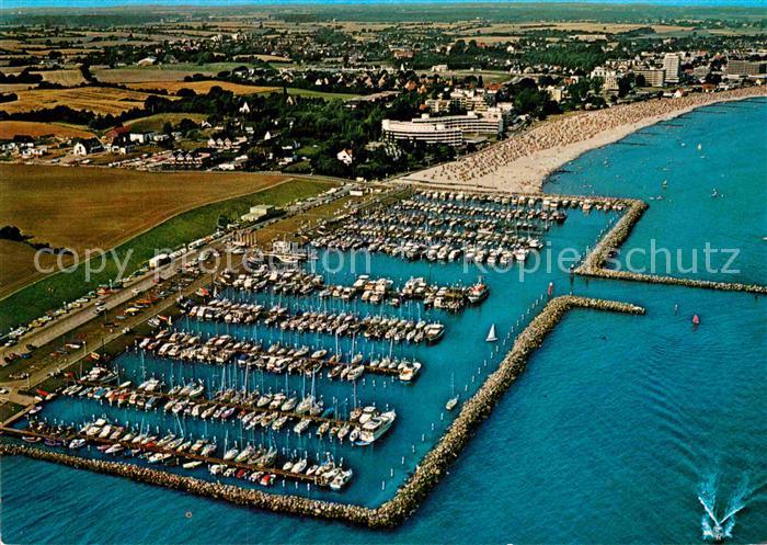 Groemitz Ostseebad Yachthafen Fliegeraufnahme