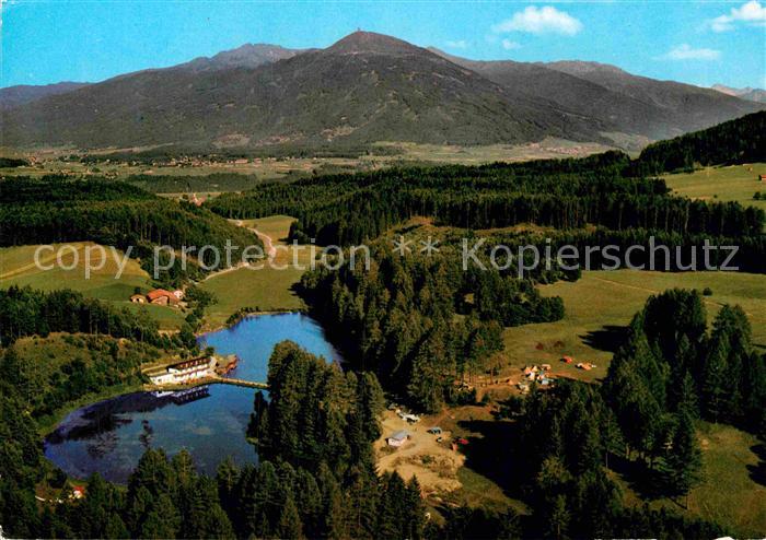 Innsbruck Natterer See Restaurant Camping Fliegeraufnahme