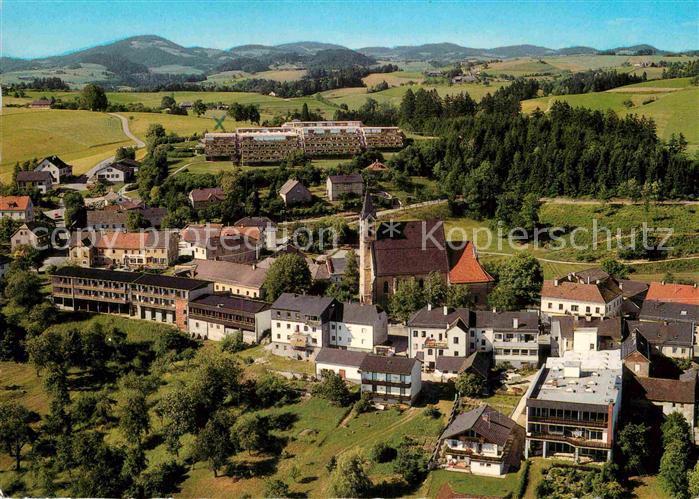 Bad Kreuzen Fliegeraufnahme mit Kneippkurheim