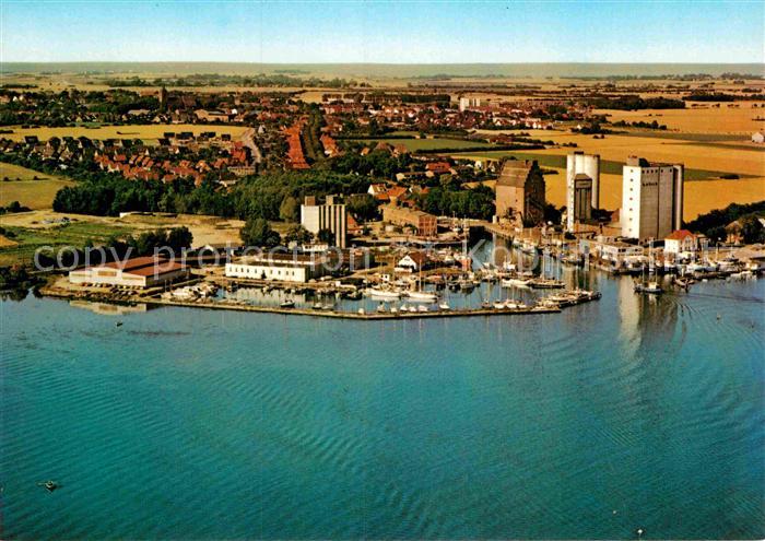 Burg Fehmarn Hafen Burgstaaken Fliegeraufnahme