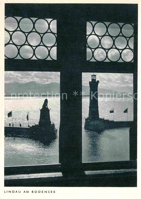 Lindau Bodensee Hafeneinfahrt