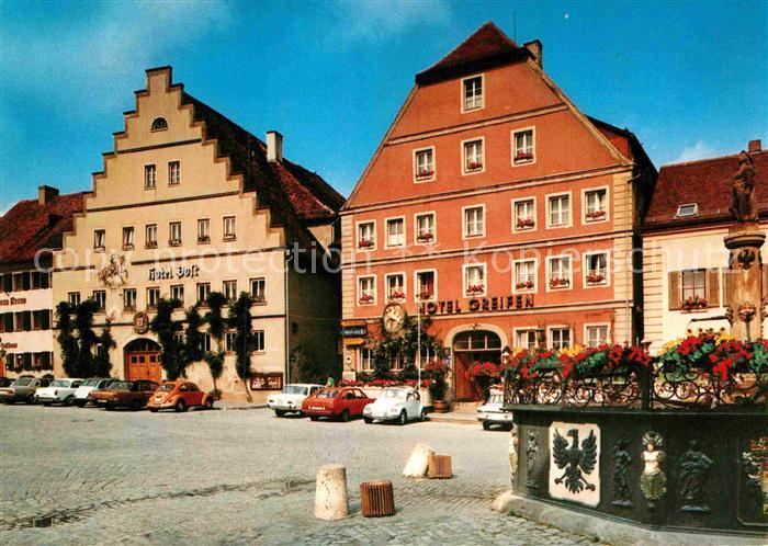 Feuchtwangen Am Marktplatz