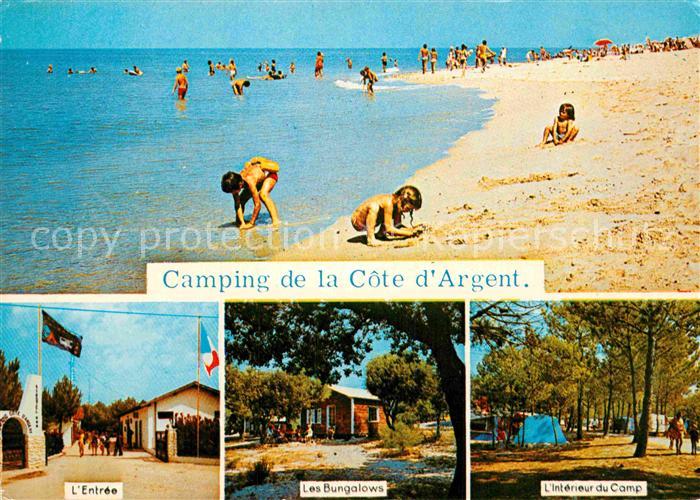 Hourtin Lac Airhotel Entree Les Bungalows Interieur du Camp