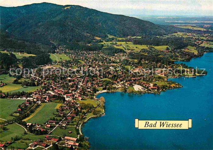 Bad Wiessee Fliegeraufnahme am Tegernsee