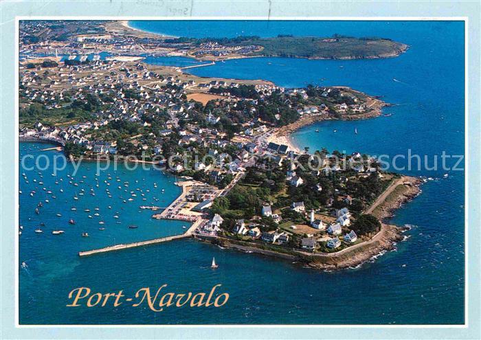 Port-Navalo Fliegeraufnahme