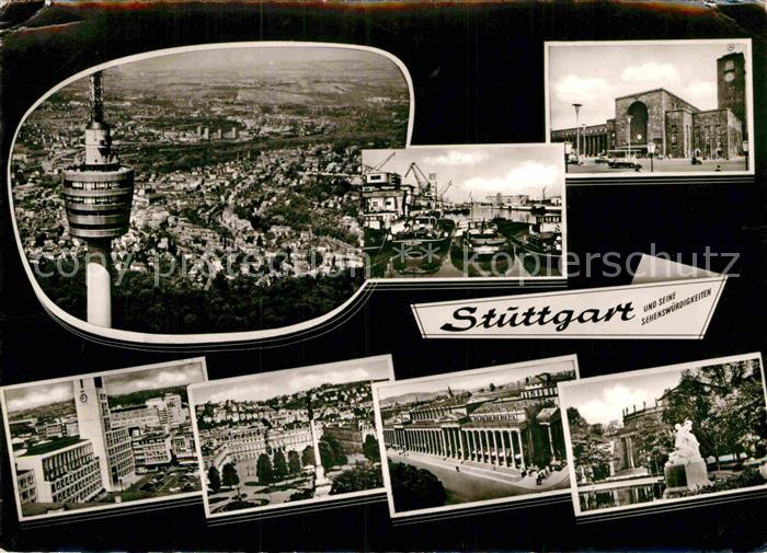 STUTTGART  CITY Fernsehturm Teilansichten