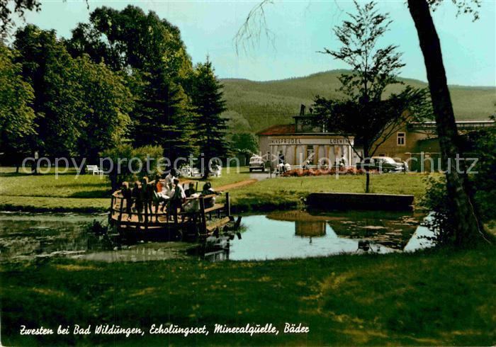 Zwesten Bad Wildungen Kurheim Mineralquelle Baeder