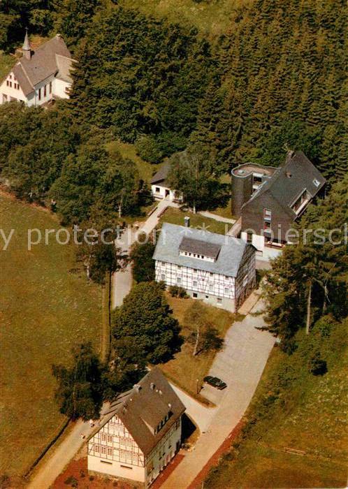 Elkeringhausen Winterberg Bildungsstaette St Bonifatius Fliegeraufnahme