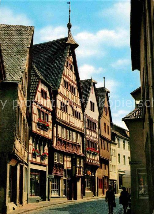 Bad Muenstereifel Orchheimerstrasse mit Windeckhaus