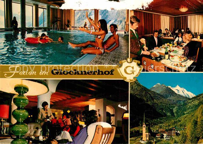 Heiligenblut Kaernten Hotel Glocknerhof Hallenbad Restaurant Kirche Grossglockne
