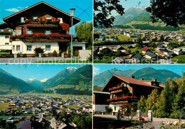 Mittersill Oberpinzgau Landhaus Kuntscher Gesamtansicht mit Alpenpanorama