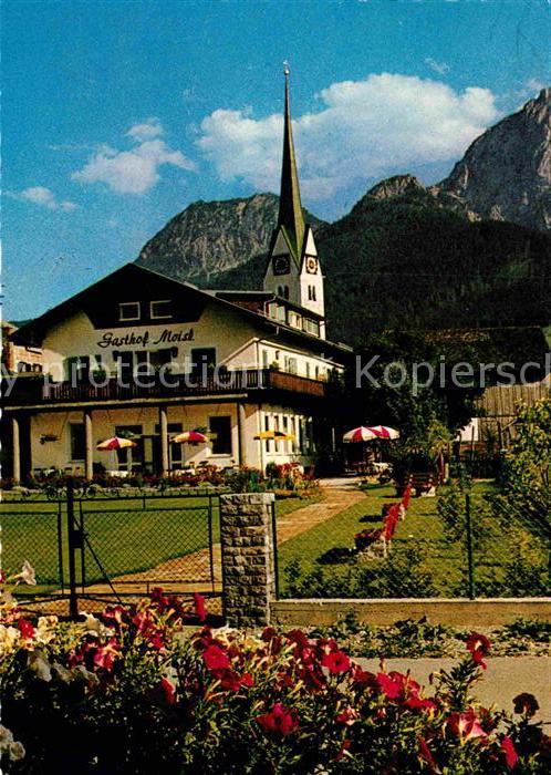 Abtenau Gasthof Moisl Kirche Alpen