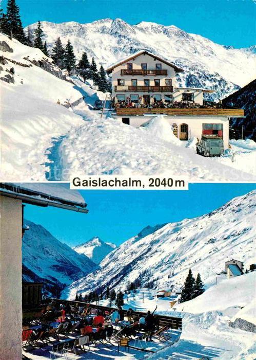 Soelden oetztal Gaislachalm Gasthof Sonnenplatte Terrassenblick Venter Tal Thall