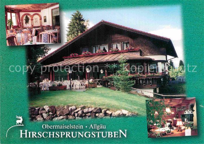 Obermaiselstein Restaurant Hirschsprungstuben
