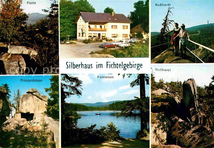 Fichtelberg Bayreuth Gasthof Pension Silberhaus Felsen Fichtelsee